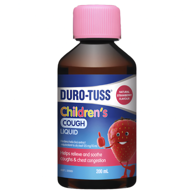 Duro Tuss Children's Cough Strawberry 200ML