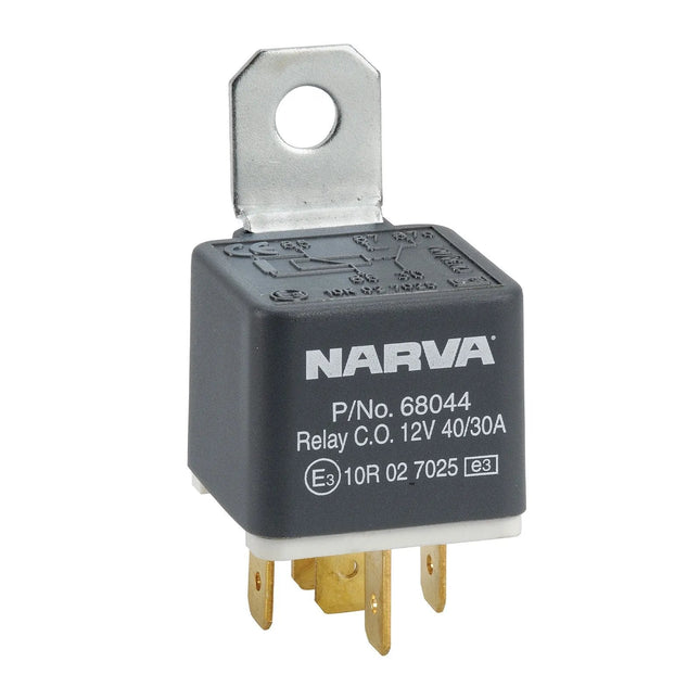 Narva Relay 12V 5 Pin 40 over 30amp Resist