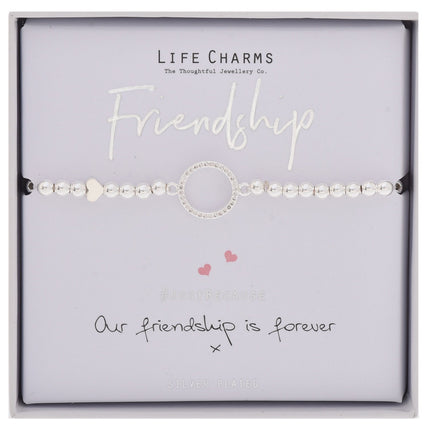 Life Charms Bracelet Friendship