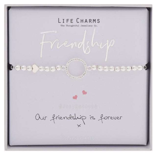 Life Charms Bracelet Friendship