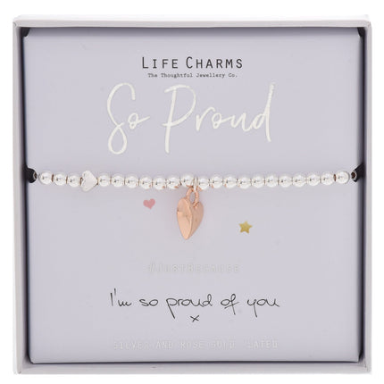 Life Charms Bracelet So Proud