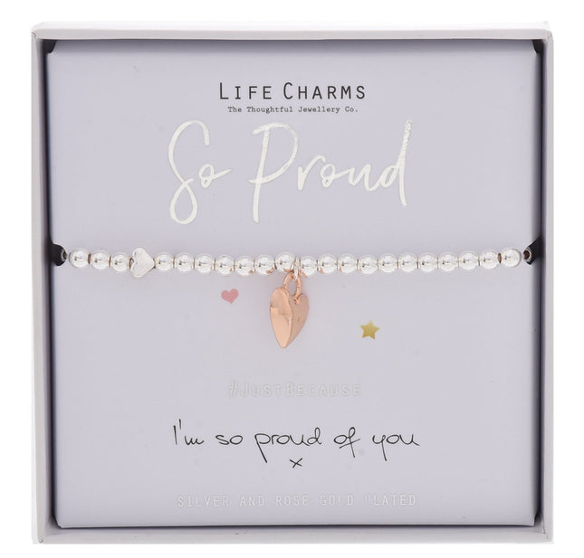 Life Charms Bracelet So Proud
