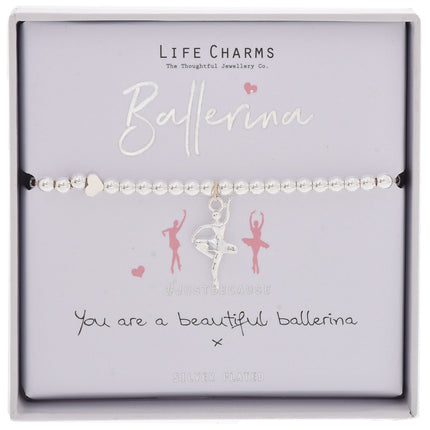 Life Charms Bracelet Ballerina
