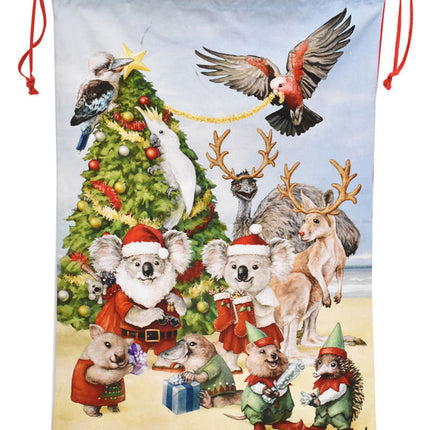 Aussie Xmas Santa Sack