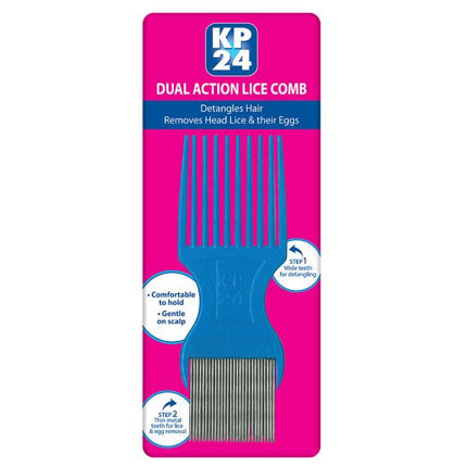KP24 Metal Nit and Lice Comb for Effective Egg Removal