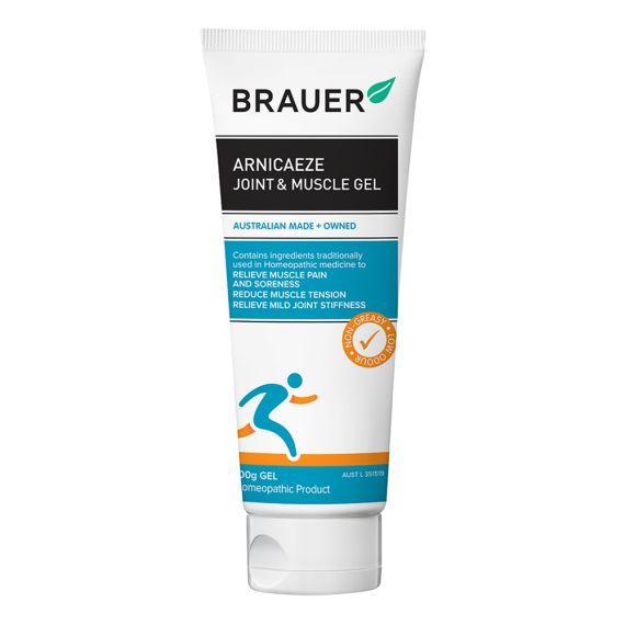 Brauer Natural Arnica Eze Joint and Muscle Gel 100 g - OhYouLuckyDuck.com.au