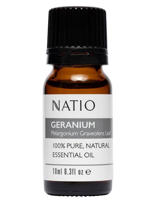 Natio Geranium Essential Oil 10ml - OhYouLuckyDuck.com.au