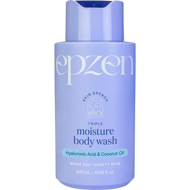 Epzen Triple Moisture Hyaluronic & Coconut Oil Body Wash 400ml
