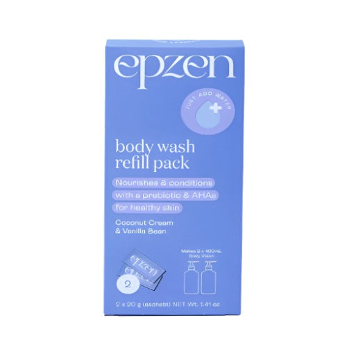 Epzen Wash Coco + Vanilla Reill 2 X 20G - OhYouLuckyDuck.com.au