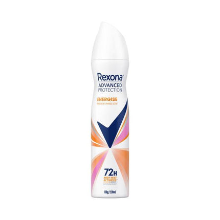 Rexona Advanced Protection Women Energise Antiperspirant Deodorant Aerosol 220ml
