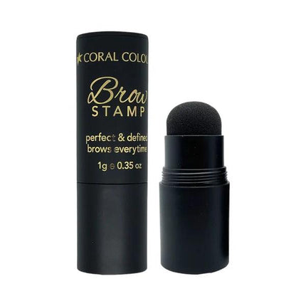 Coral Colours Brow Stamp Dark Brown - OhYouLuckyDuck.com.au
