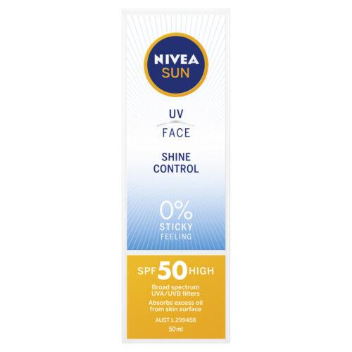 Nivea Sun UV Face Shine Control SPF 50 50ml - OhYouLuckyDuck.com.au