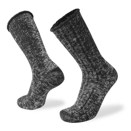 Wilderness Wear Merino Fleece Socks Jet Black Medium