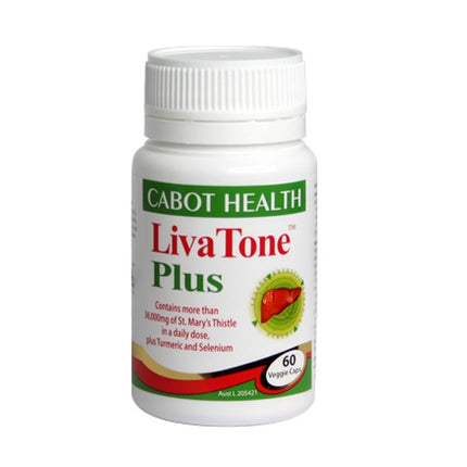 Cabot Health Livatone Plus 60 Capsules