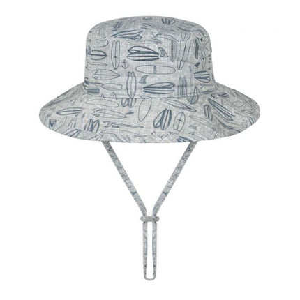 Kooringal Boys Floppy Waverly Sun Hat Navy Small