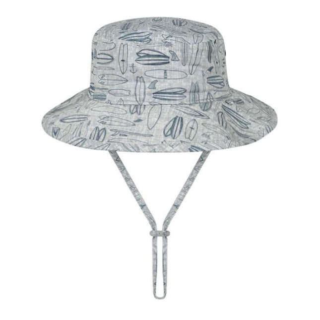 Kooringal Boys Floppy Waverly Sun Hat Navy Small