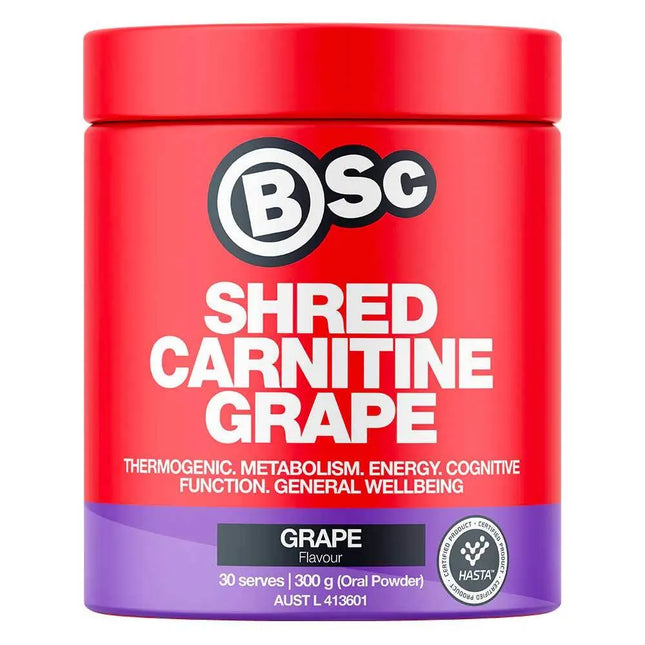 Bsc Shred Cartinine Grape 300G