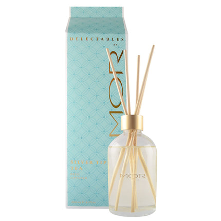 MOR Delectables Reed Diffuser Silver Tip Tea 200mL - OhYouLuckyDuck.com.au