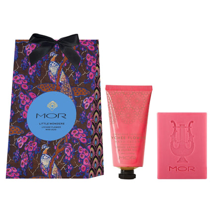 MOR Little Wonders Lychee Flower Mini Duo Gift Set (Hand Cream / Soap) - OhYouLuckyDuck.com.au