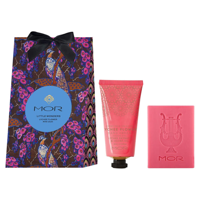 MOR Little Wonders Lychee Flower Mini Duo Gift Set (Hand Cream / Soap) - OhYouLuckyDuck.com.au