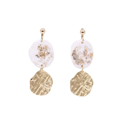 Splosh KiKi Light Shimmer Oval Earrings