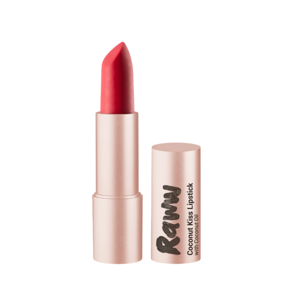 Raww Coconut Kiss Lipstick Cool Cherry - OhYouLuckyDuck.com.au