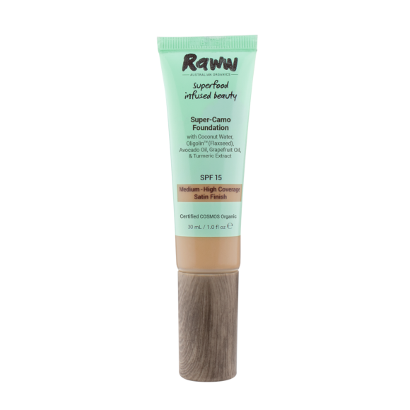 Raww Superfood Camouflage Fdn Toffee - OhYouLuckyDuck.com.au
