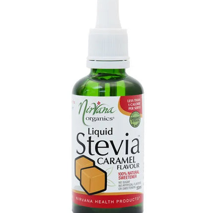 Nirvana Organics Liquid Stevia Caramel 50ML