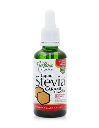 Nirvana Organics Liquid Stevia Caramel 50ML