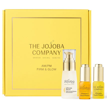 The Jojoba Company AM PM Firm And Glow Gift Set