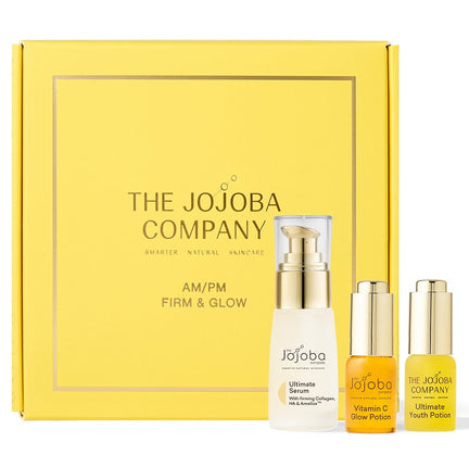 The Jojoba Company AM PM Firm And Glow Gift Set