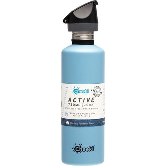 Cheeki Single Wall Bottle Active Surf 750ml - OhYouLuckyDuck.com.au