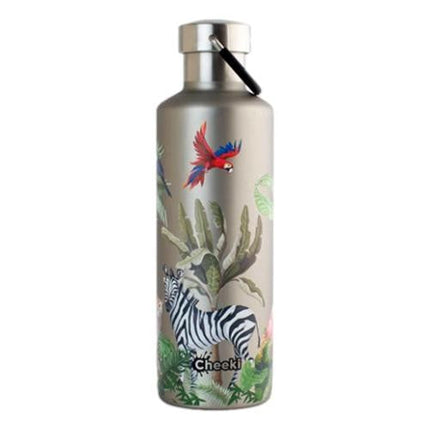 Cheeki Insulated Classic Bottle 600mL Jungle