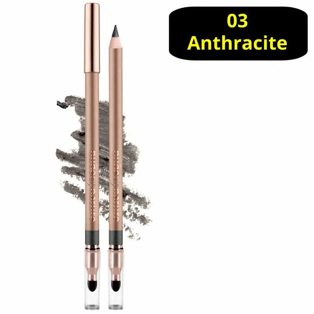 Nude By Nature Contour Eye Pencil 03 Anthracite - OhYouLuckyDuck.com.au