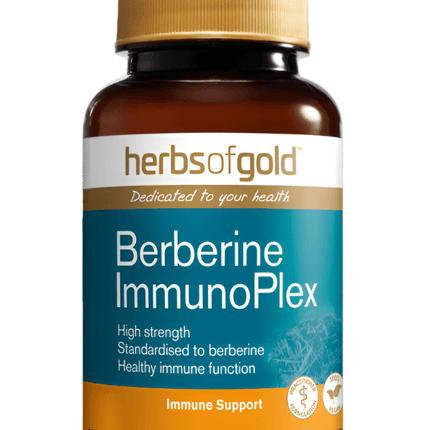 Herbs Of Gold Berberine Immunoplex 30 Tablets