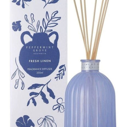 Peppermint Grove Fresh Linen Diffuser 350mL
