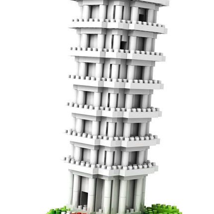 Loz Architecture Leaning Tower Of Pisa Diamond Block Set 9367 560 Pieces