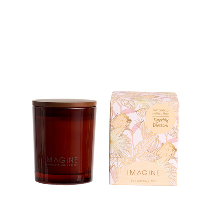 Imagine Tigerlily Blossom Scented Soy Wax Candle for Home Fragrance 200G