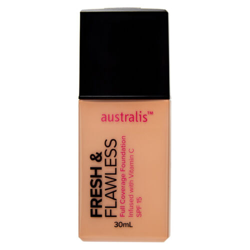 Australis Fresh & Flawless Fdn Bare Beige - OhYouLuckyDuck.com.au
