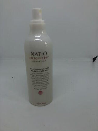 Natio Rosewater Drench Mineral Face Mist 200Ml - OhYouLuckyDuck.com.au