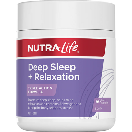 Nutra-Life Deep Sleep + Relaxation 60 caps