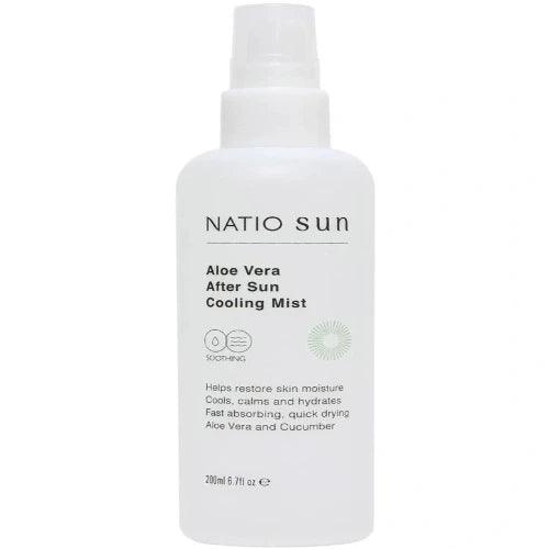 Natio Aloe Vera After Sun Cooling Mist 200ML - OhYouLuckyDuck.com.au