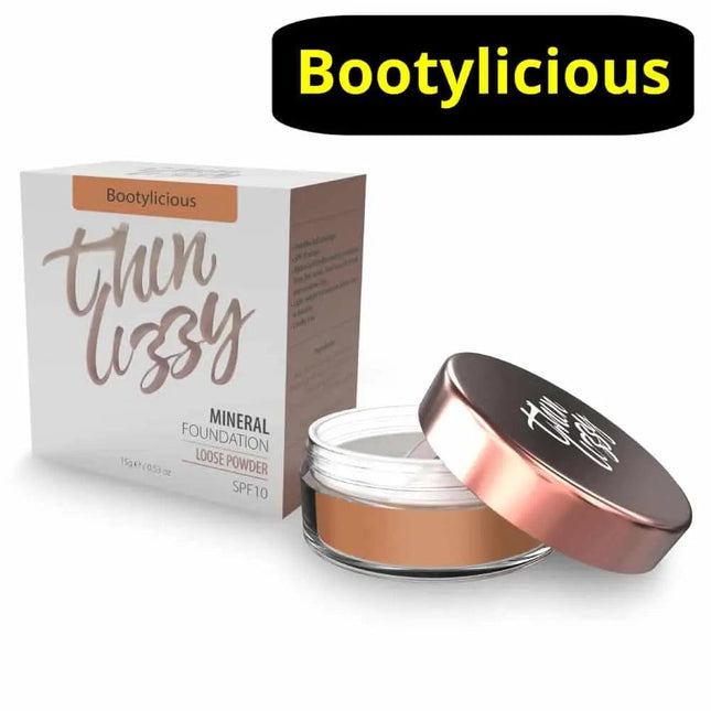 Thin Lizzy Mineral Foundation Loose 15G Bootylicious - OhYouLuckyDuck.com.au