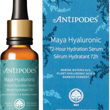 Antipodes Maya Hyaluronic 72-Hour Hydration Serum 30ML