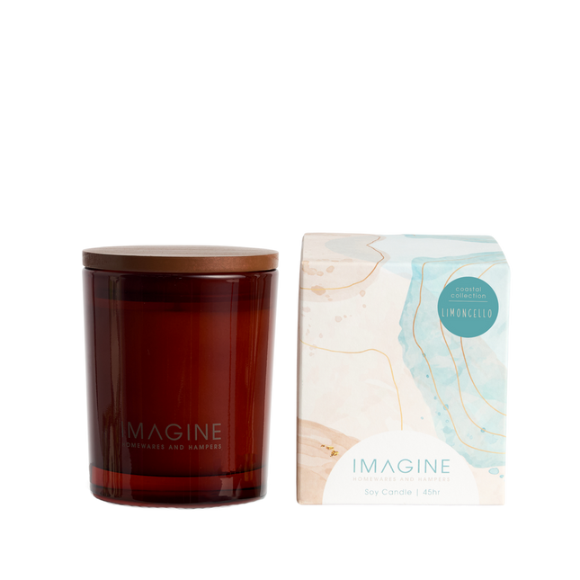 Imagine Limoncello Scented Soy Wax Candle 310G