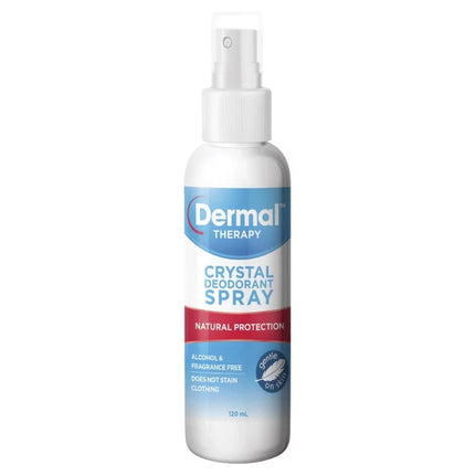 Dermal Therapy Crystal Deodorant Spray 120ml - OhYouLuckyDuck.com.au