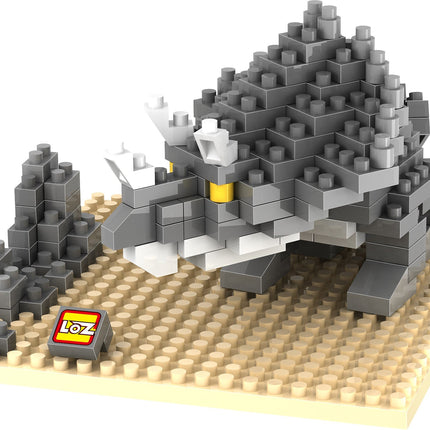 Loz 9486 Diamond Block Dinosaur Ceratopsia Building Set 180 Pieces