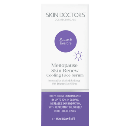 SKIN DOCTORS MENOPAUSE SKIN RENEW COOLING FACE SERUM 45ML - OhYouLuckyDuck.com.au