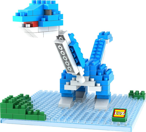 Loz 9488 Diamond Block Dinosaur Brontosaurus Building Set 180 Pieces