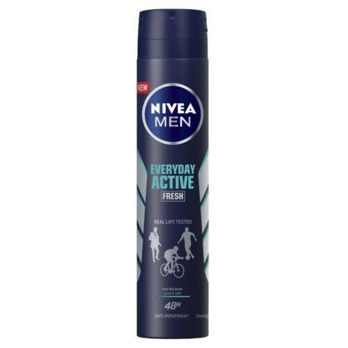 Nivea Men Everyday Active Fresh Anti Perspirant Aerosol 250ml - OhYouLuckyDuck.com.au